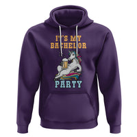 Bachelor Party Hoodie It's My Bachelor Party - Wonder Print Shop