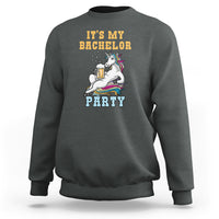 Bachelor Party Sweatshirt It's My Bachelor Party - Wonder Print Shop