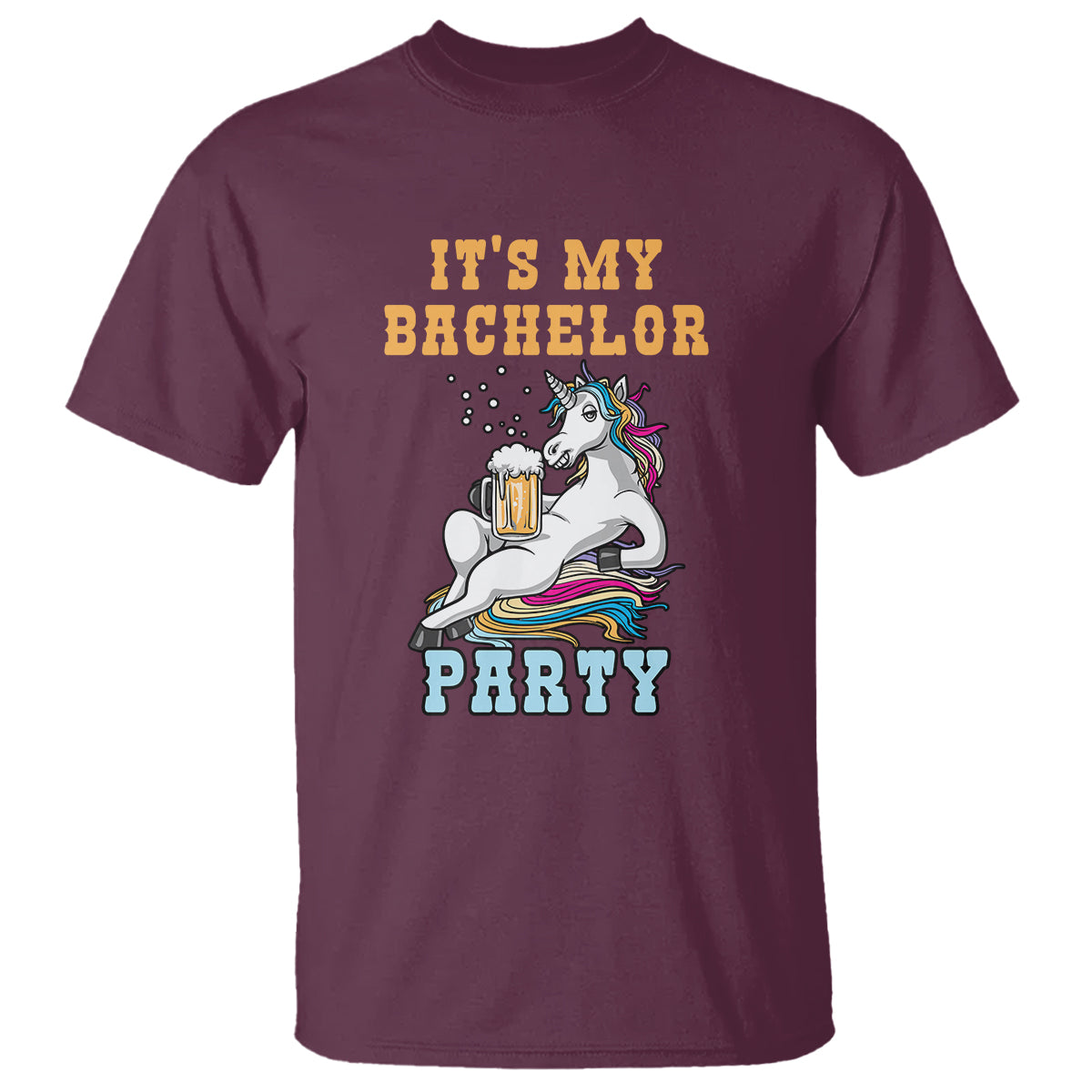 Bachelor Party T Shirt It's My Bachelor Party - Wonder Print Shop