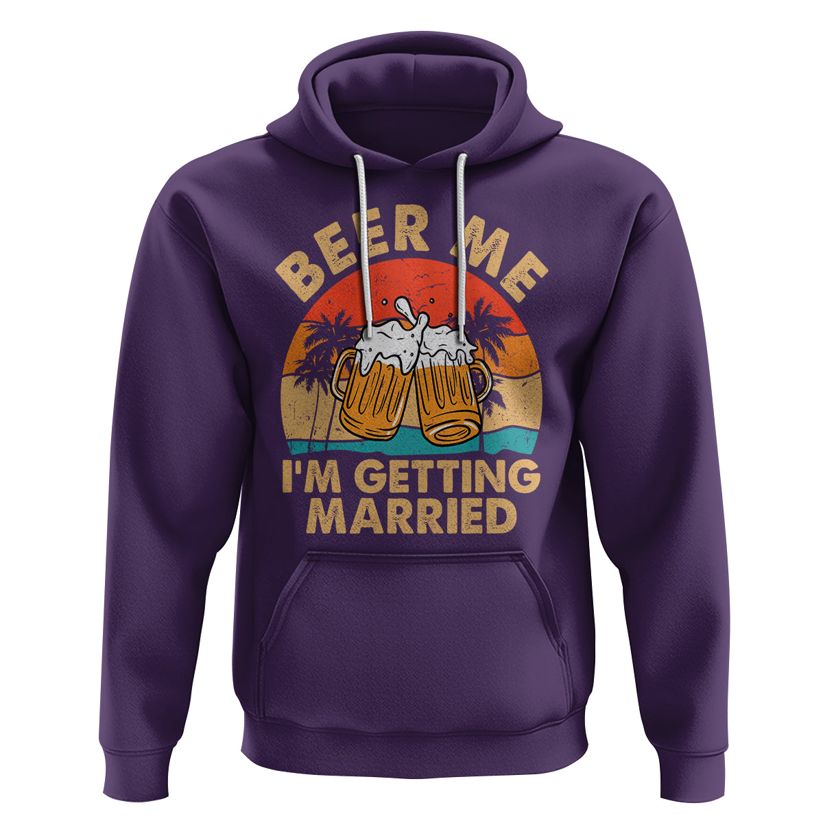 Bachelor Party Hoodie Beer Me I'm Getting Married - Wonder Print Shop