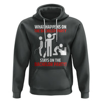 Bachelor Party Hoodie What Happens On The Bachelor Party Stays On The Bachelor Party - Wonder Print Shop