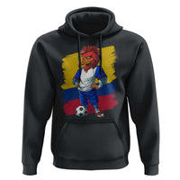 Colombia Football Hoodie Eagle Mascot Colombian Flag - Wonder Print Shop