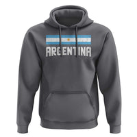 Argentina Hoodie ARG Throwback Retro Vintage Argentine Flag - Wonder Print Shop