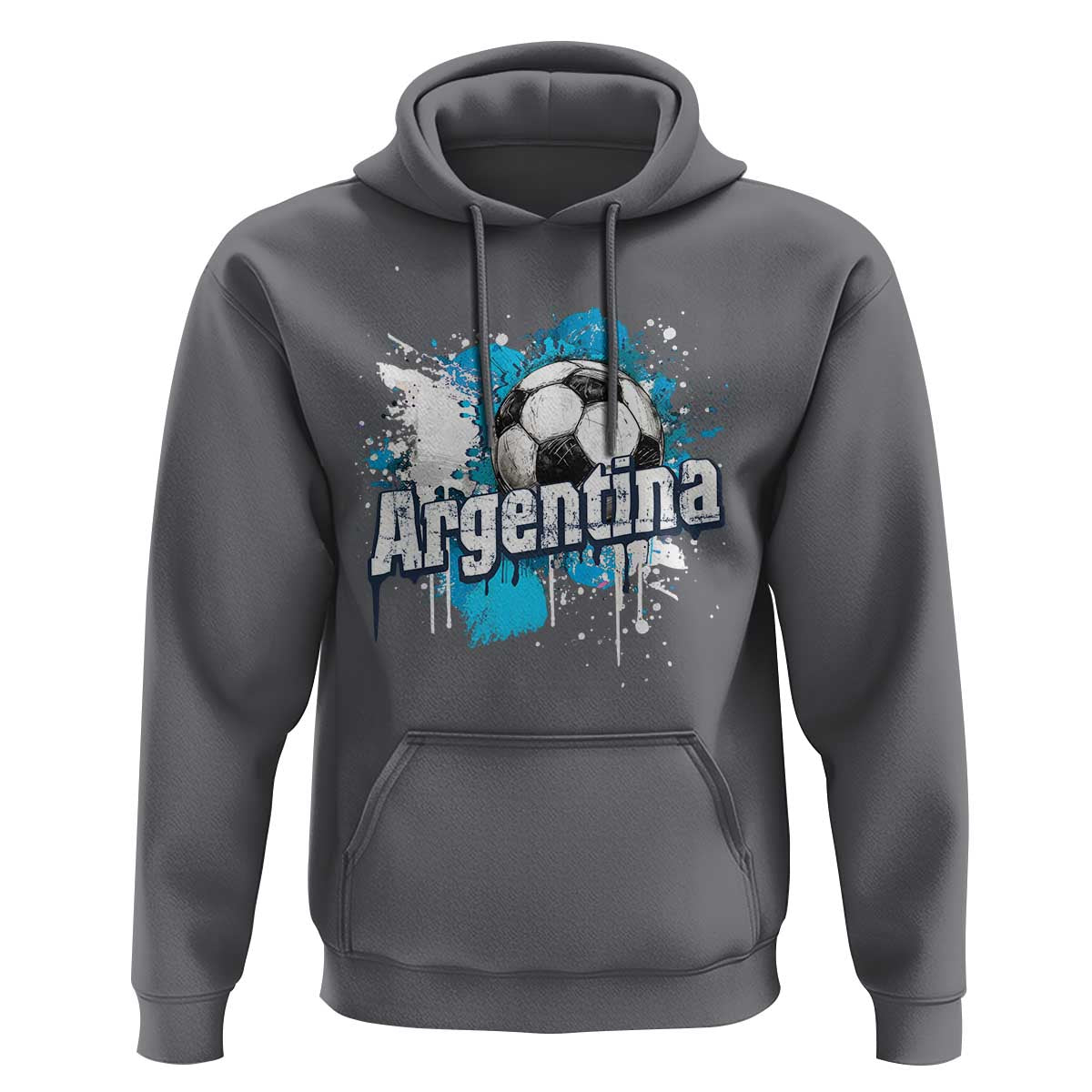 Argentina Football Hoodie Argentine Flag Ftbol Lover - Wonder Print Shop