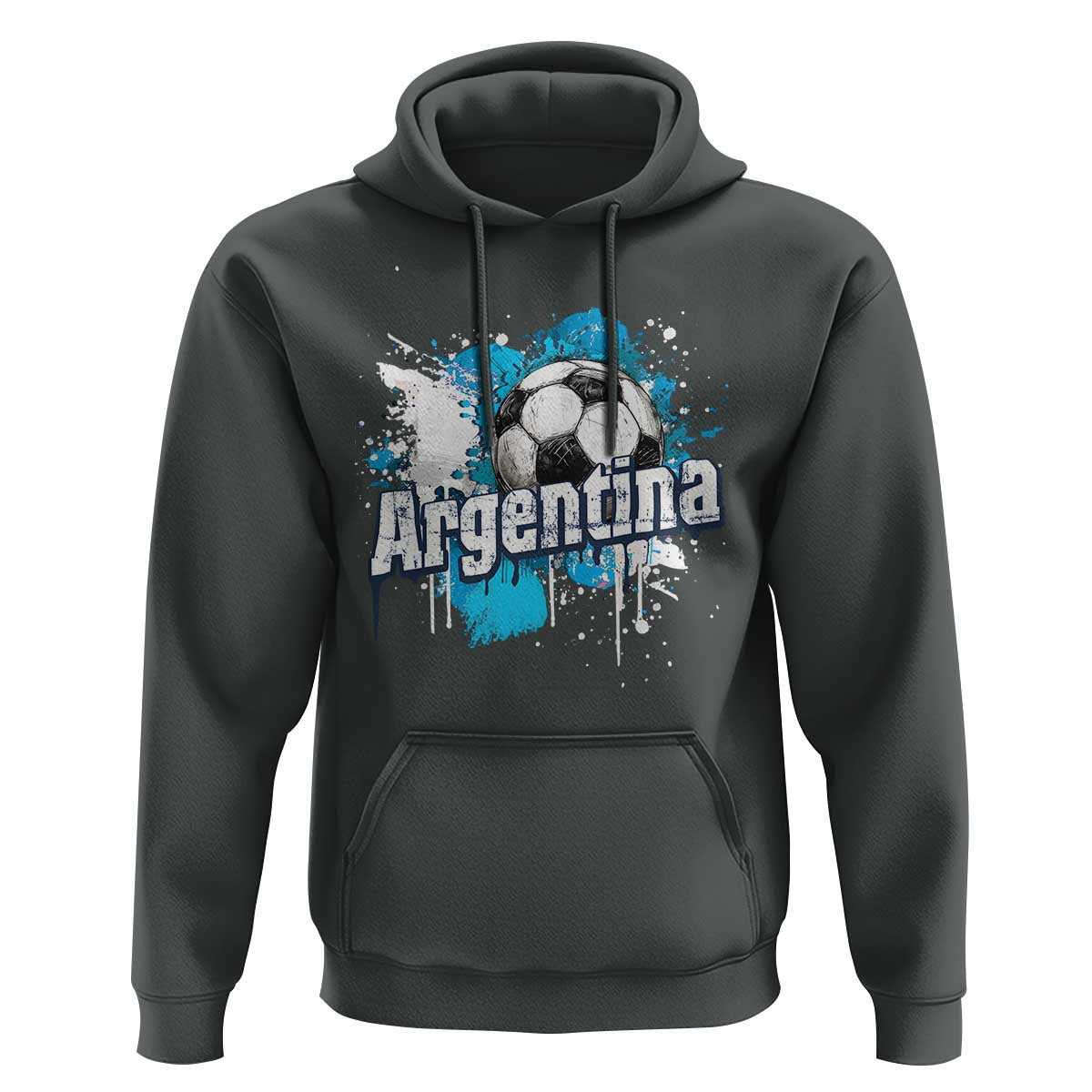 Argentina Football Hoodie Argentine Flag Ftbol Lover - Wonder Print Shop