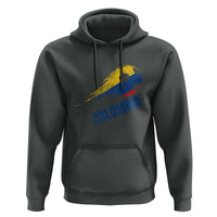 Colombia Football Hoodie Colombian Flag Futbol Soccer Lover - Wonder Print Shop