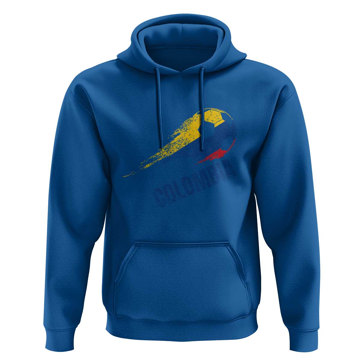 Colombia Football Hoodie Colombian Flag Futbol Soccer Lover - Wonder Print Shop