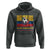 Colombia Football Hoodie Futbol Soccer Colombian Flag Retro Vintage - Wonder Print Shop