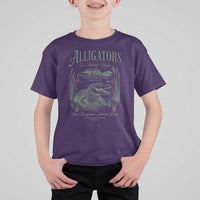 Alligators for Human Rights T Shirt For Kid Save Everglades Alcatraz - Wonder Print Shop