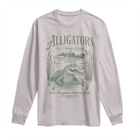 Alligators for Human Rights Long Sleeve Shirt Save Everglades Alcatraz - Wonder Print Shop