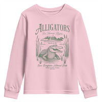 Alligators for Human Rights Youth Sweatshirt Save Everglades Alcatraz - Wonder Print Shop