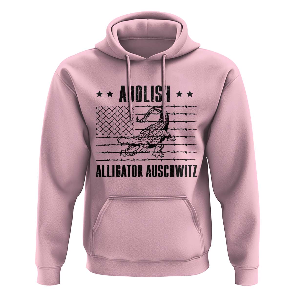 Abolish Alligator Prison Hoodie Stop Alcatraz Sace Everglades - Wonder Print Shop