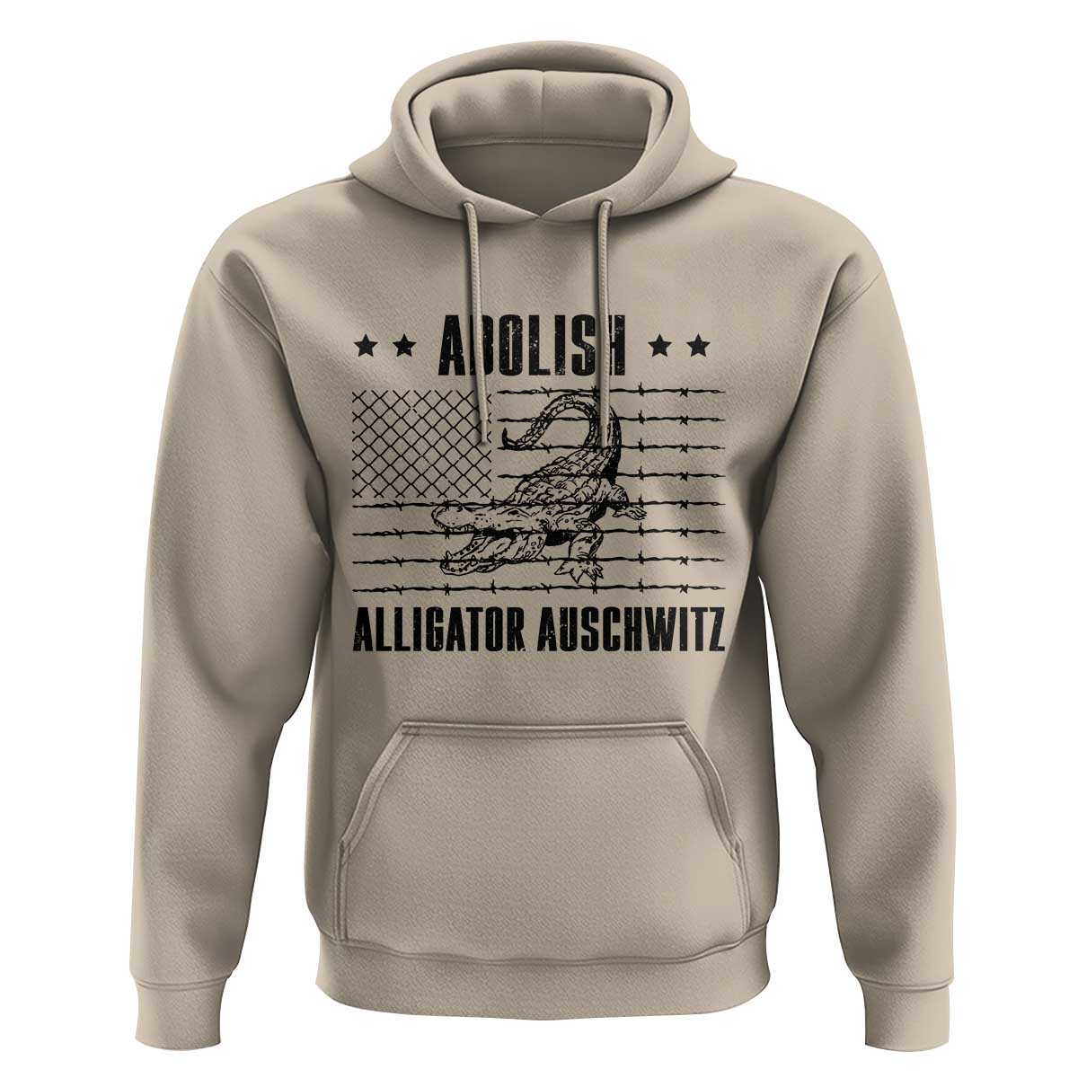 Abolish Alligator Prison Hoodie Stop Alcatraz Sace Everglades - Wonder Print Shop