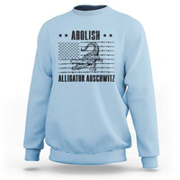 Abolish Alligator Prison Sweatshirt Stop Alcatraz Sace Everglades - Wonder Print Shop