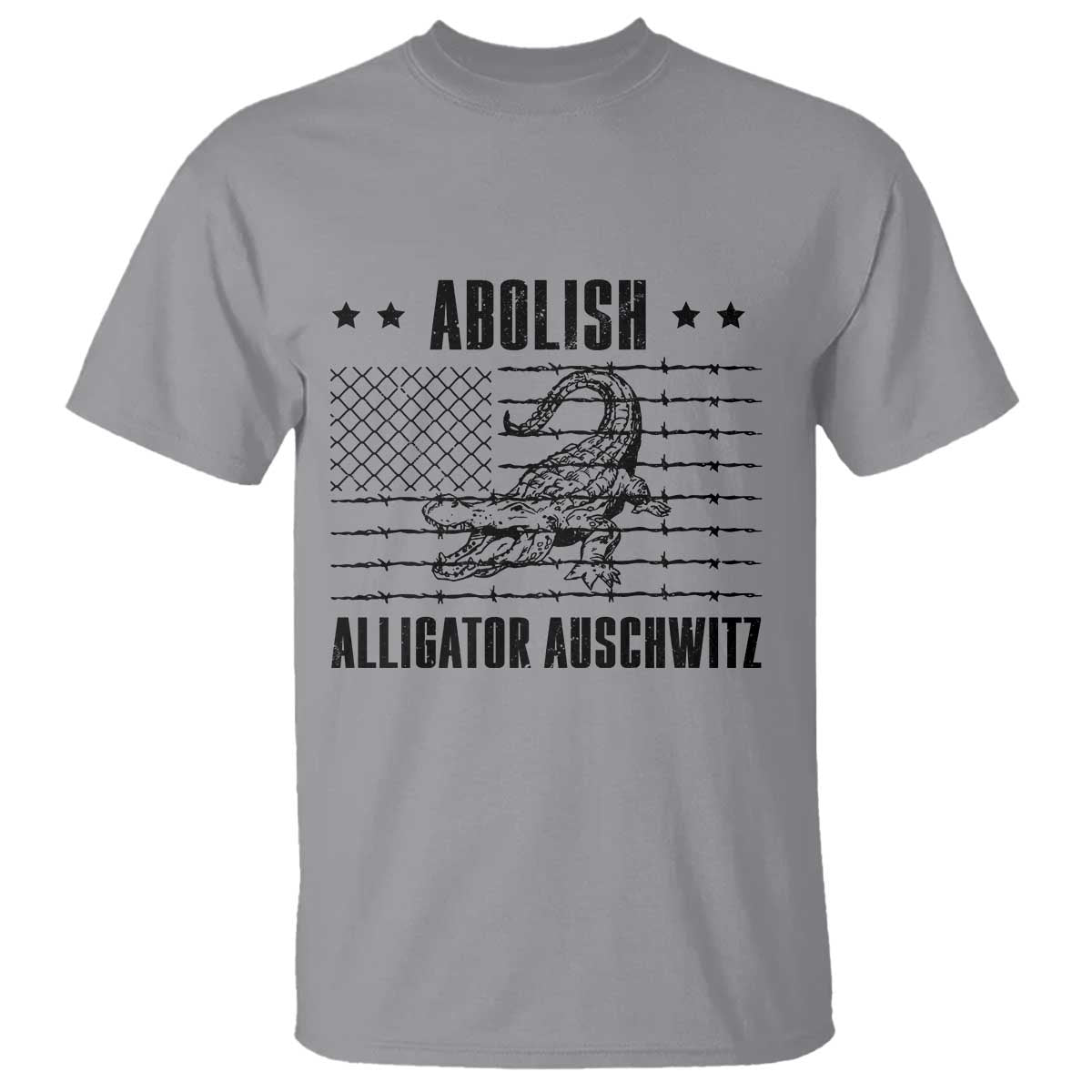 Abolish Alligator Prison T Shirt Stop Alcatraz Sace Everglades - Wonder Print Shop