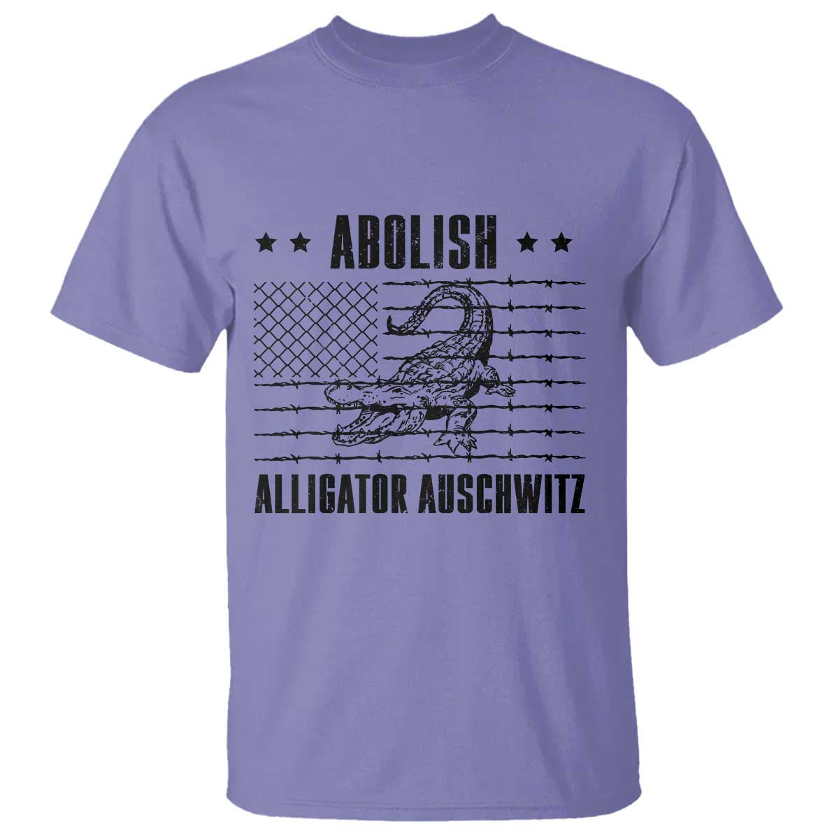 Abolish Alligator Prison T Shirt Stop Alcatraz Sace Everglades - Wonder Print Shop