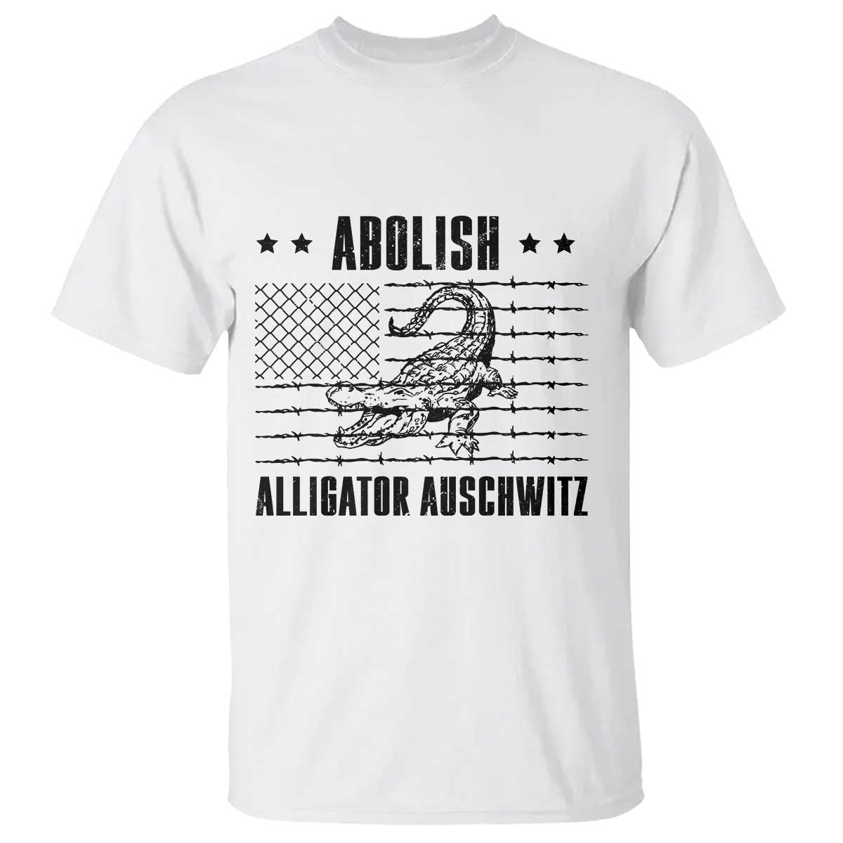 Abolish Alligator Prison T Shirt Stop Alcatraz Sace Everglades - Wonder Print Shop