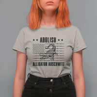 Abolish Alligator Prison T Shirt For Women Stop Alcatraz Sace Everglades - Wonder Print Shop