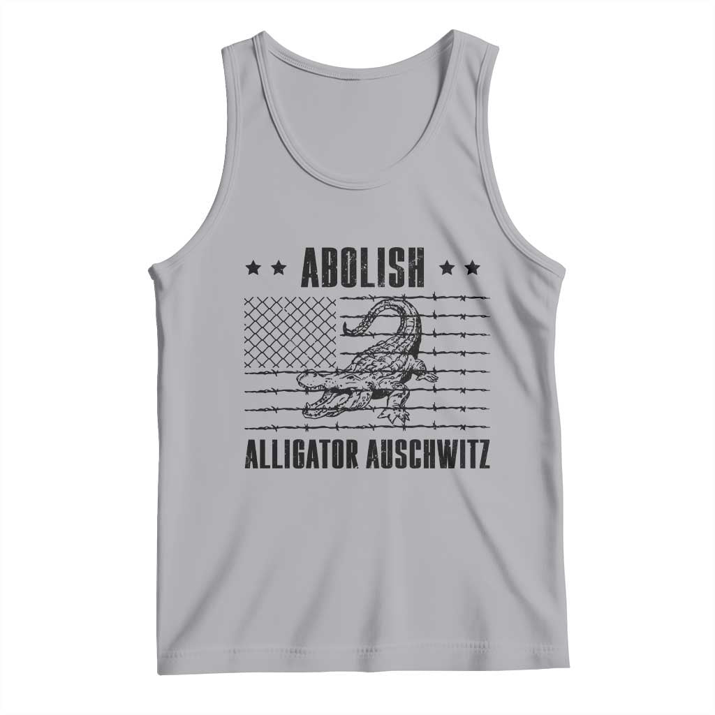 Abolish Alligator Prison Tank Top Stop Alcatraz Sace Everglades - Wonder Print Shop
