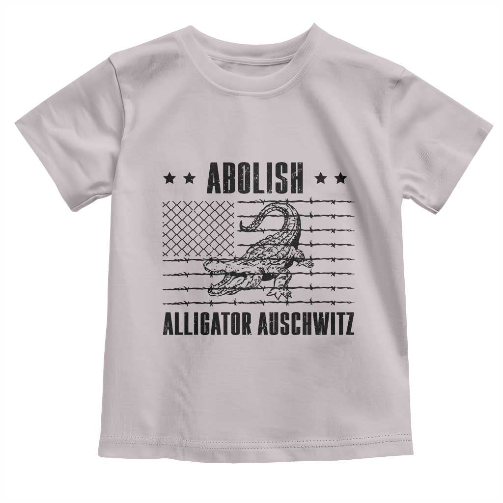 Abolish Alligator Prison Toddler T Shirt Stop Alcatraz Sace Everglades - Wonder Print Shop