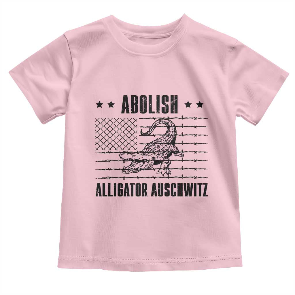 Abolish Alligator Prison Toddler T Shirt Stop Alcatraz Sace Everglades - Wonder Print Shop