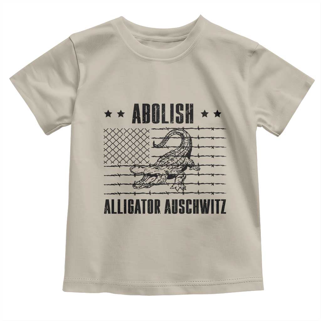 Abolish Alligator Prison Toddler T Shirt Stop Alcatraz Sace Everglades - Wonder Print Shop