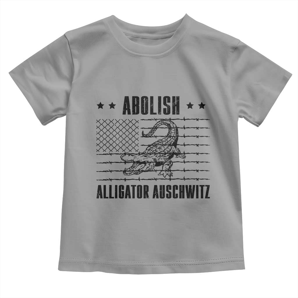 Abolish Alligator Prison Toddler T Shirt Stop Alcatraz Sace Everglades - Wonder Print Shop