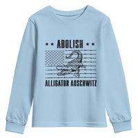 Abolish Alligator Prison Youth Sweatshirt Stop Alcatraz Sace Everglades - Wonder Print Shop
