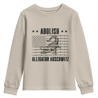 Abolish Alligator Prison Youth Sweatshirt Stop Alcatraz Sace Everglades - Wonder Print Shop