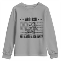 Abolish Alligator Prison Youth Sweatshirt Stop Alcatraz Sace Everglades - Wonder Print Shop