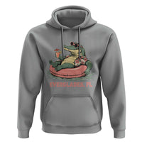 Funny Tropical Alligator Hoodie Everglades Florida FL Summer Vibe - Wonder Print Shop