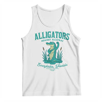 Alligators Against Alcatraz Tank Top Everglades Florida for Human Rights - Wonder Print Shop