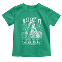 Nailed It Jael Judges 4 Old Testament Toddler T Shirt Funny Biblical Woodcut Christian Faith