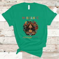 Hispanic Heritage Month T Shirt Hispanic Heritage Month Proud Hispanic Girl Women - Wonder Print Shop