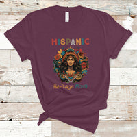 Hispanic Heritage Month T Shirt Hispanic Heritage Month Proud Hispanic Girl Women - Wonder Print Shop