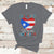 Puerto Rico T Shirt Puerto Rican Hispanic Heritage Boricua Puerto Rico Flag - Wonder Print Shop