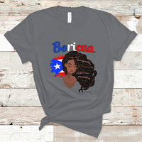 Puerto Rico T Shirt Hispanic Heritage Month Latina Boricua Puerto Rican Flag - Wonder Print Shop