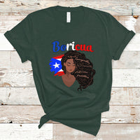 Puerto Rico T Shirt Hispanic Heritage Month Latina Boricua Puerto Rican Flag - Wonder Print Shop