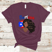 Puerto Rico T Shirt Hispanic Heritage Month Latina Boricua Puerto Rican Flag - Wonder Print Shop