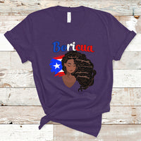 Puerto Rico T Shirt Hispanic Heritage Month Latina Boricua Puerto Rican Flag - Wonder Print Shop