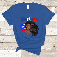 Puerto Rico T Shirt Hispanic Heritage Month Latina Boricua Puerto Rican Flag - Wonder Print Shop