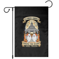 Gilmore Ghouls Halloween Ghost Garden Flag Cute Couple Spooky Boo with Fall Gazebo - Wonder Print Shop
