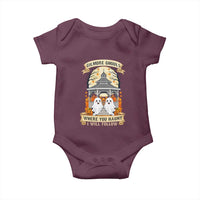 Gilmore Ghouls Halloween Ghost Baby Onesie Cute Couple Spooky Boo with Fall Gazebo - Wonder Print Shop