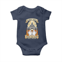 Gilmore Ghouls Halloween Ghost Baby Onesie Cute Couple Spooky Boo with Fall Gazebo - Wonder Print Shop