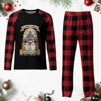 Gilmore Ghouls Halloween Ghost Plaid Pajama Set Cute Couple Spooky Boo with Fall Gazebo - Wonder Print Shop