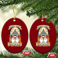 Gilmore Ghouls Halloween Ghost Ceramic Ornament Cute Couple Spooky Boo with Fall Gazebo - Wonder Print Shop