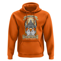 Gilmore Ghouls Halloween Ghost Hoodie Cute Couple Spooky Boo with Fall Gazebo - Wonder Print Shop