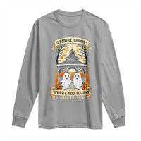 Gilmore Ghouls Halloween Ghost Long Sleeve Shirt Cute Couple Spooky Boo with Fall Gazebo - Wonder Print Shop