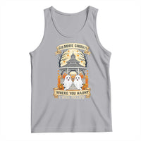 Gilmore Ghouls Halloween Ghost Tank Top Cute Couple Spooky Boo with Fall Gazebo - Wonder Print Shop
