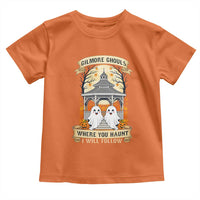 Gilmore Ghouls Halloween Ghost Toddler T Shirt Cute Couple Spooky Boo with Fall Gazebo - Wonder Print Shop